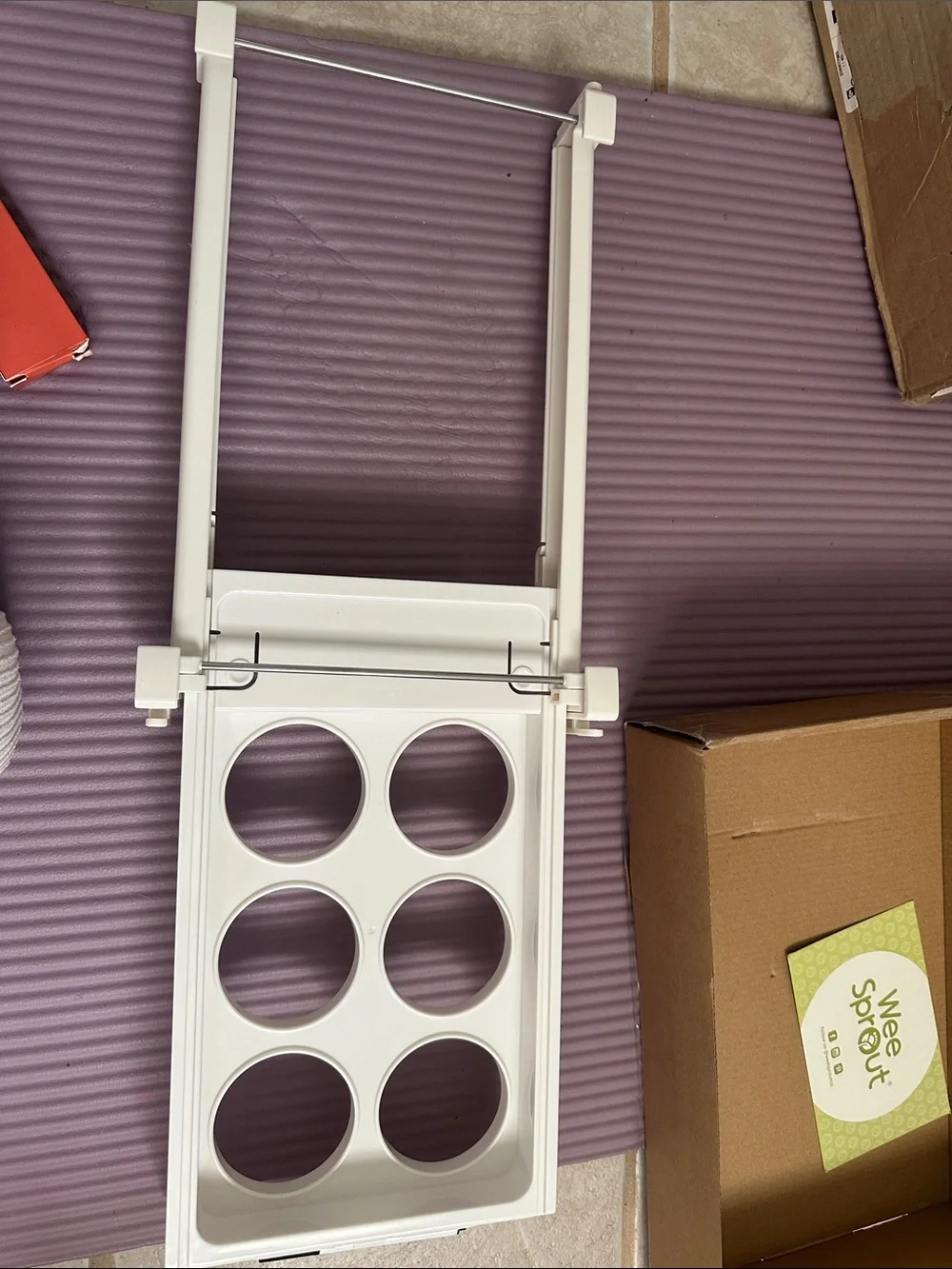 WeeSprout Baby Food Jar Storage Tray